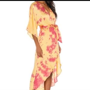 Revolve Privacy Please Savanna tie dye dress in sunset size XS